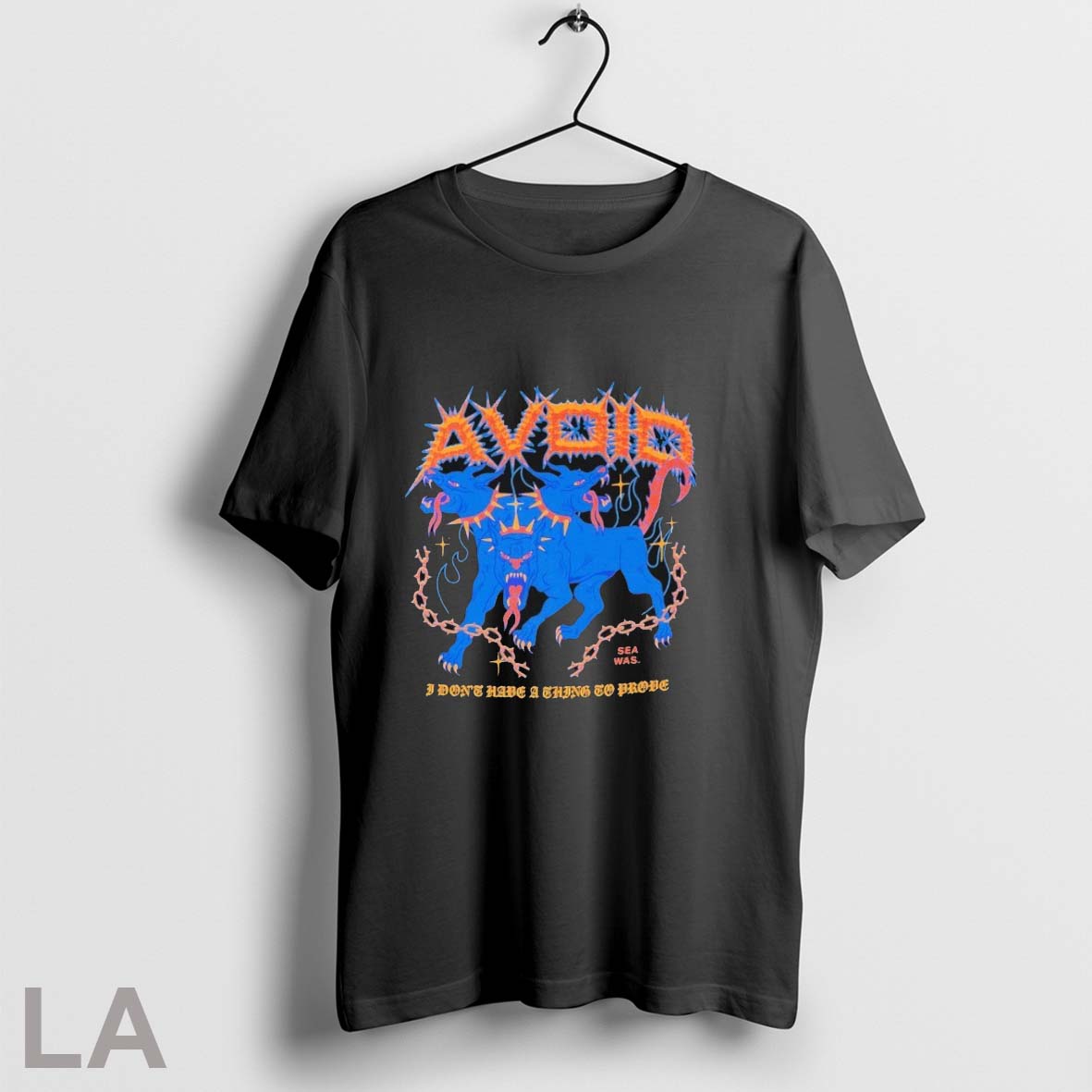 Original Avoid I Dont Have A Thing To Prove Three Headed Dog
