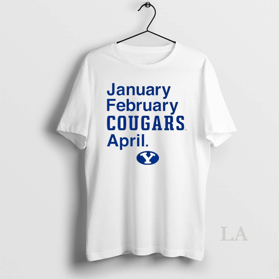 Original Byu Cougars Basketball January February Cougars April Circle T-Shirts, Hoodie, Sweatshirt | AU01DripNestTees.com