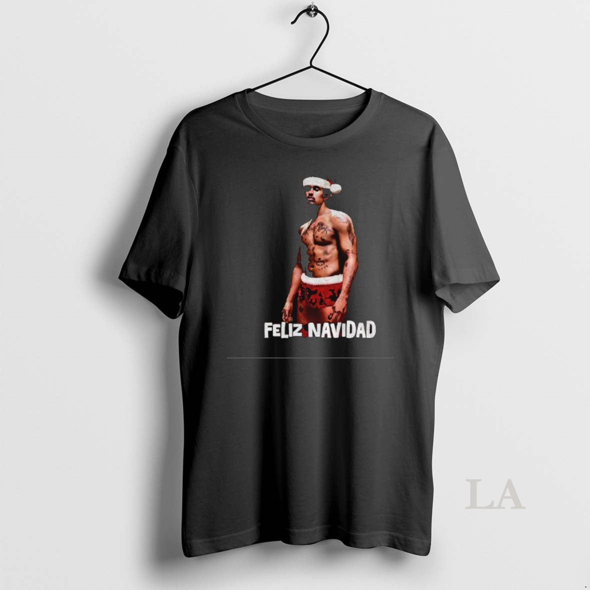 Original Bad Bunny Feliz Navidad Meme Merry Christmas T-Shirts, Hoodie, Sweatshirt | AU01DripNestTees.com