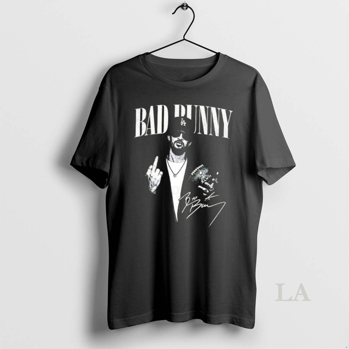 Original Bad Bunny Middle Finger Bowl 2026 Halftime Show Signature T-Shirts, Hoodie, Sweatshirt | AU01DripNestTees.com