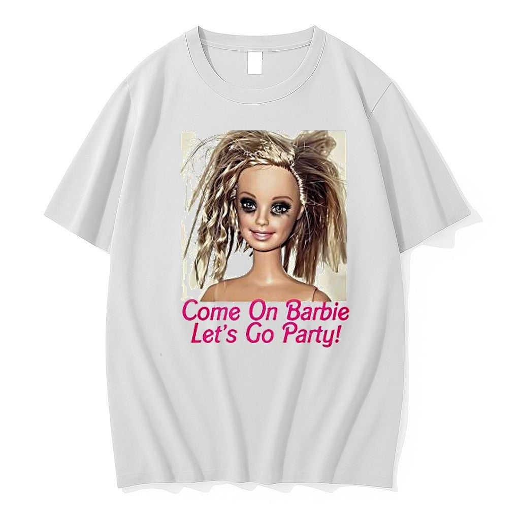 Original Barbie Movie Come On Barbie Lets Go Party Tshirts Jpg