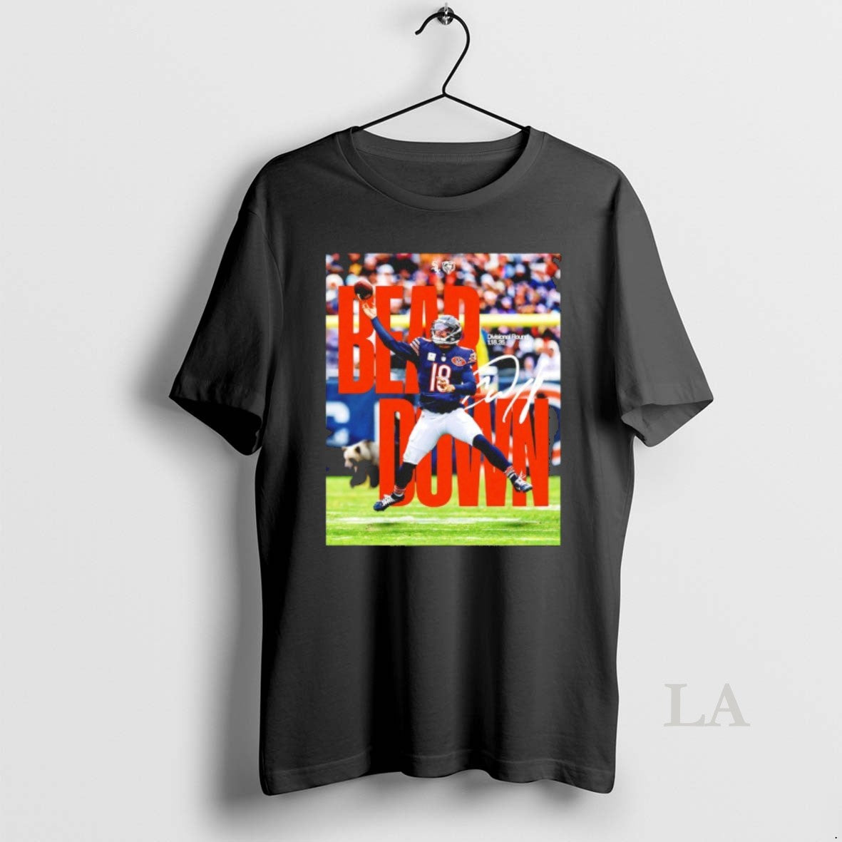 Original Bear Down Caleb Williams Divisional Round 2026 Signature T-Shirts, Hoodie, Sweatshirt | AU01DripNestTees.com