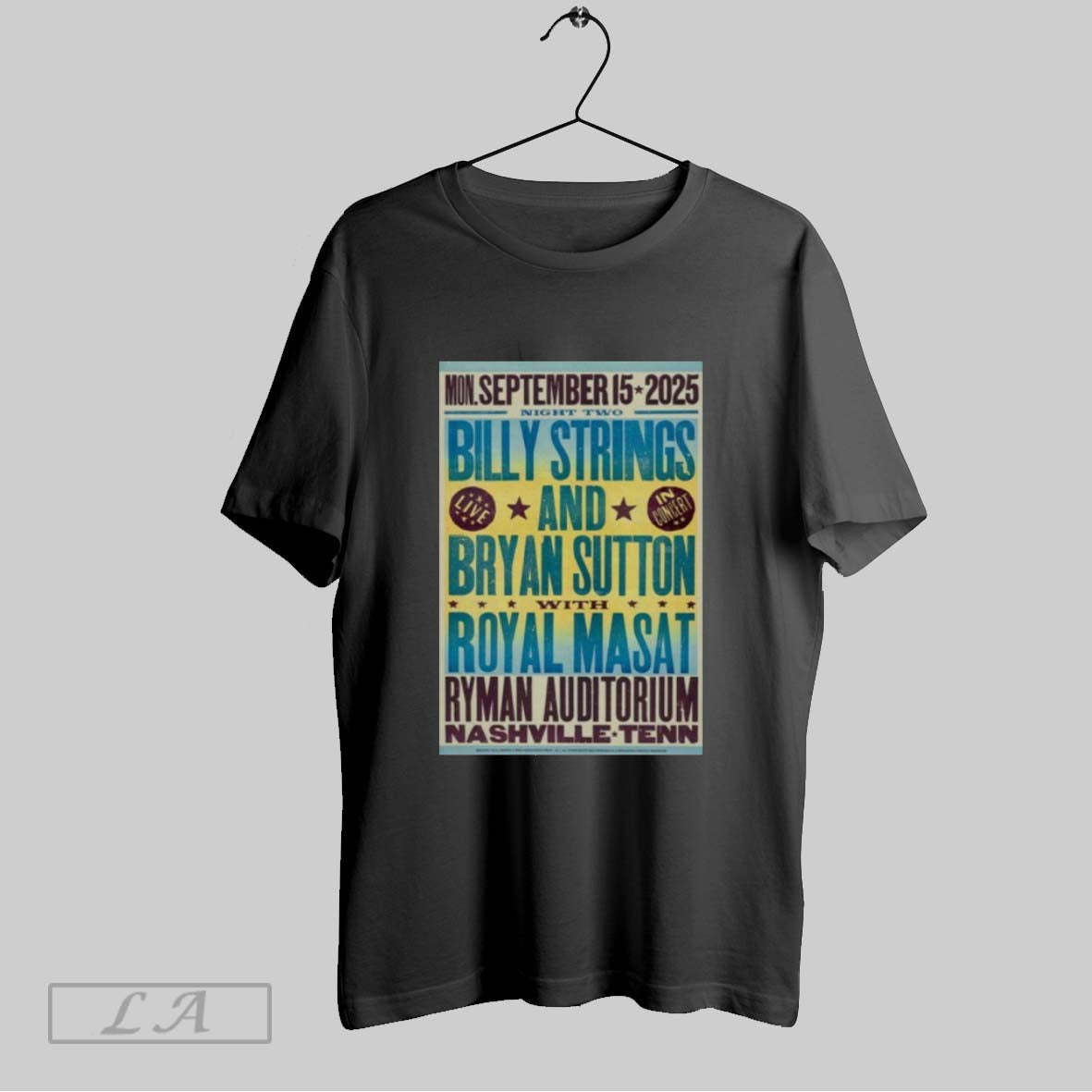 Original Billy Strings Ryman Auditorium September 15 2025