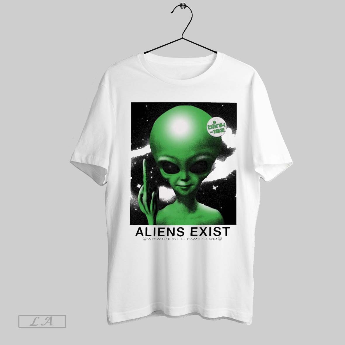 Original Blink 182 Aliens Exist Greetings Fuckers Graphic 2025