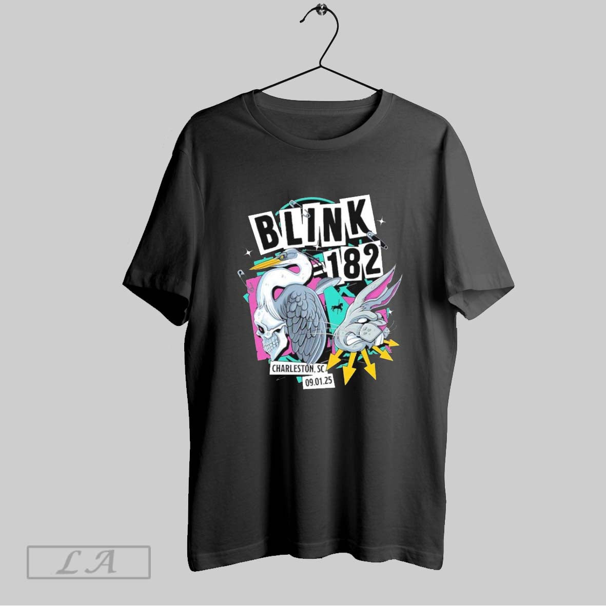 Original Blink 182 Charleston South Carolina Venue At Credit One Stadium Missionary Impossible Tour On