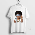 Original Blue Paisley Headscarf Blindfolded Child T-Shirts, Hoodie, Sweatshirt | AU01DripNestTees.com