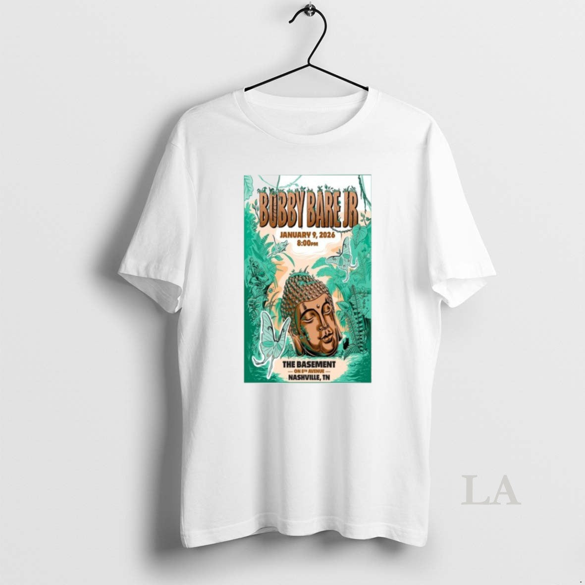 Original Bobby Bare Jr Nashville Tn January 9 2026 Concert T-Shirts, Hoodie, Sweatshirt | AU01DripNestTees.com