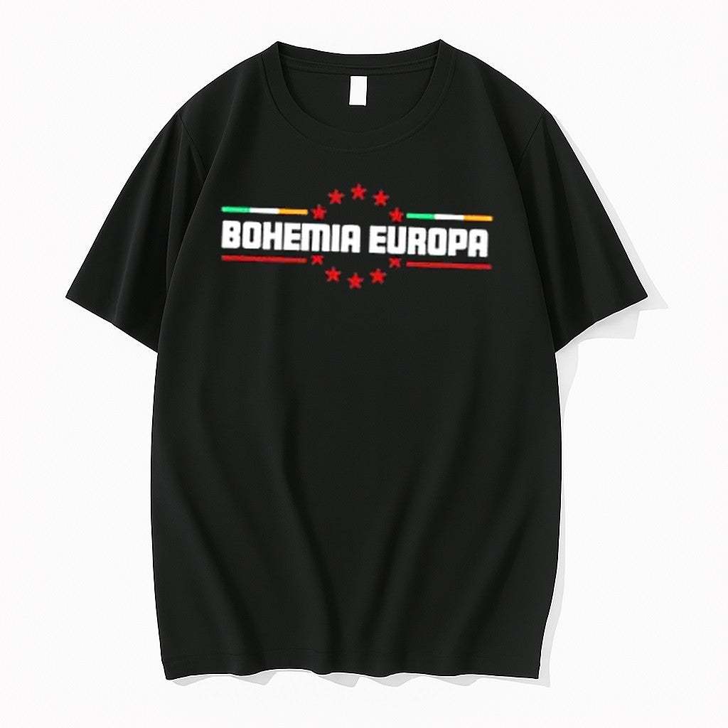 Original Bohemia Europa Flag Star Tshirts Jpg