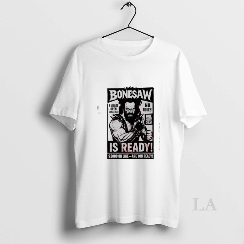 Original Bonesaw Is Ready Vintage Wrestling One Night Only T-Shirts, Hoodie, Sweatshirt | AU01DripNestTees.com