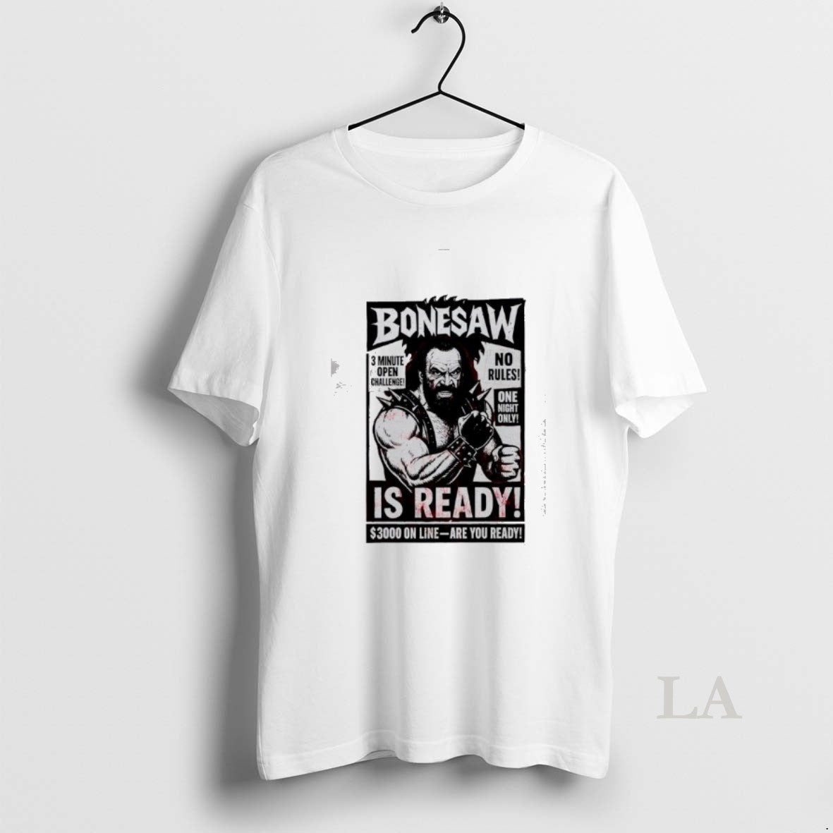 Original Bonesaw Is Ready Vintage Wrestling One Night Only T-Shirts, Hoodie, Sweatshirt | AU01DripNestTees.com