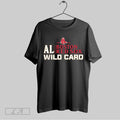 Original Boston Red Sox 2025 American League Wild Card Baseball Logo V Neck