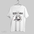 Original Boys Halloween Boo Yah Pumpkin White S