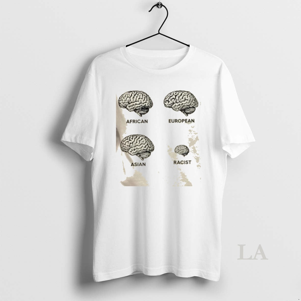 Original Brains African European Asian Racist T-Shirts, Hoodie, Sweatshirt | AU01DripNestTees.com