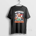 Original Broncos Mascot 2025 Afc West Champions T-Shirts, Hoodie, Sweatshirt | AU01DripNestTees.com