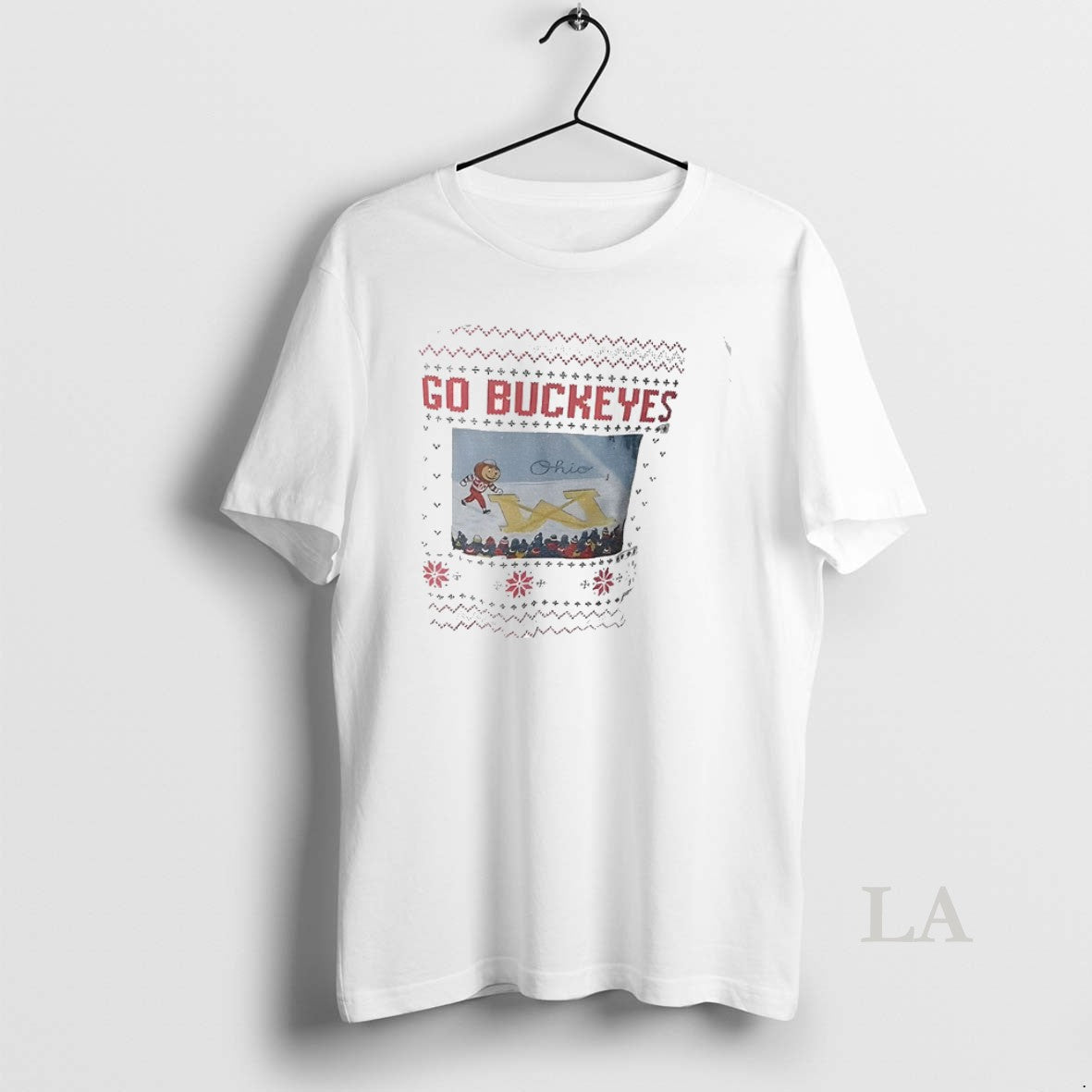 Original Brutus Buckeye Ohio Snow Brutus Crosses Out Michigan Cartoon T-Shirts, Hoodie, Sweatshirt | AU01DripNestTees.com