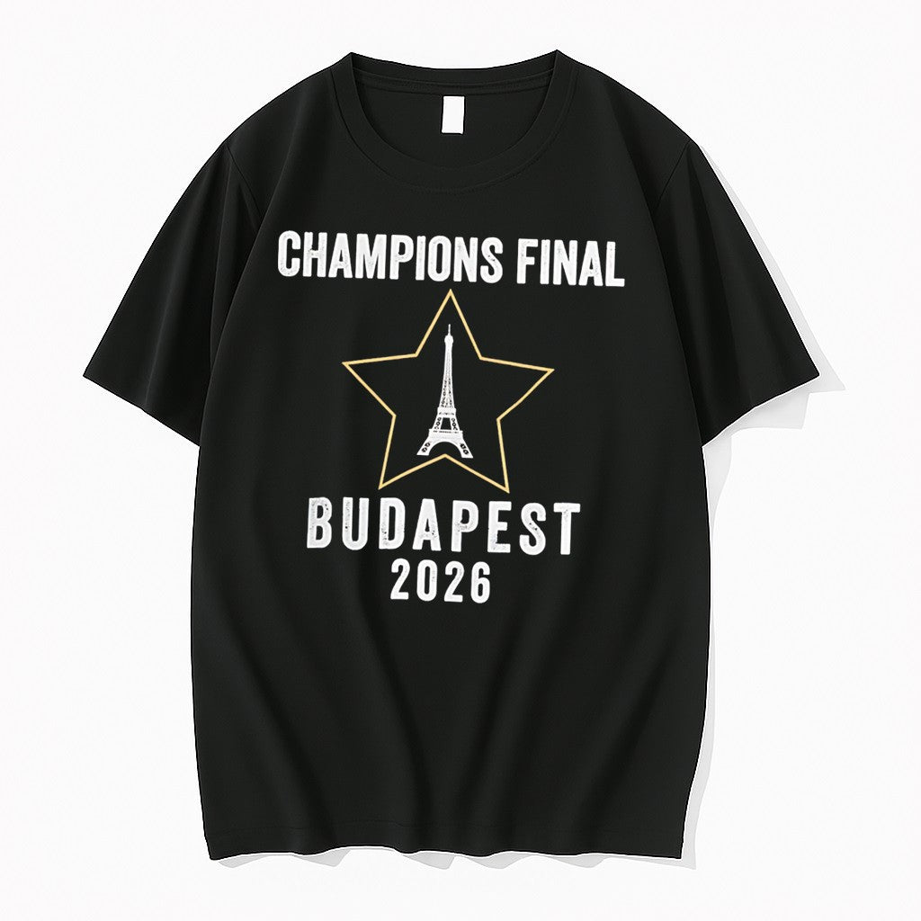 Original Budapest Champions Final 2026 Tee Tshirts Jpg