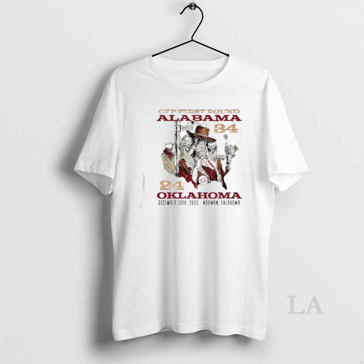Original Cfp First Round Alabama Oklahoma December 19th 2025 Norman Oklahoma T-Shirts, Hoodie, Sweatshirt