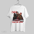Original Cwa Chiggas With Attitude White Poster