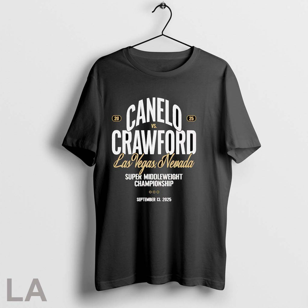 Original Canelo Vs Crawford Super Middleweight Championship