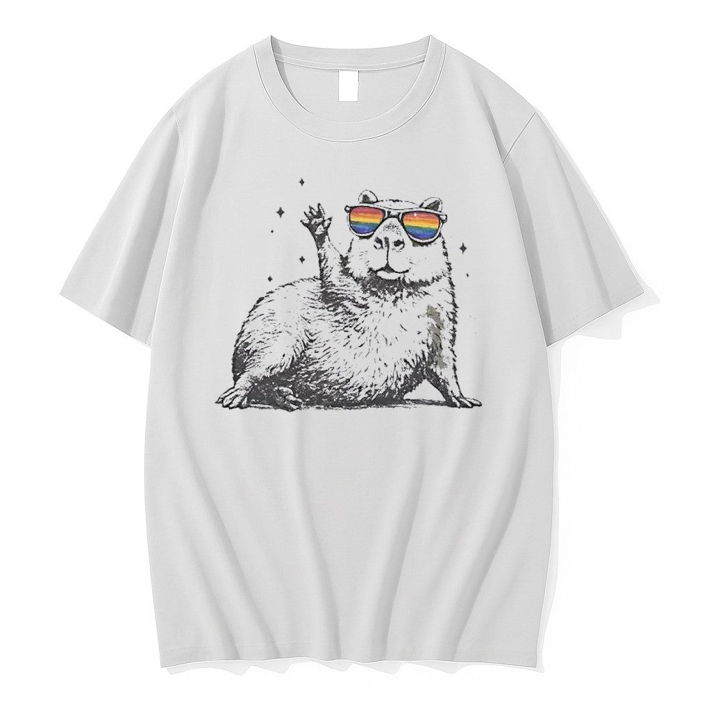 Original Capybara Rainbow Subtle Pride Lgbtq Tshirts Jpg