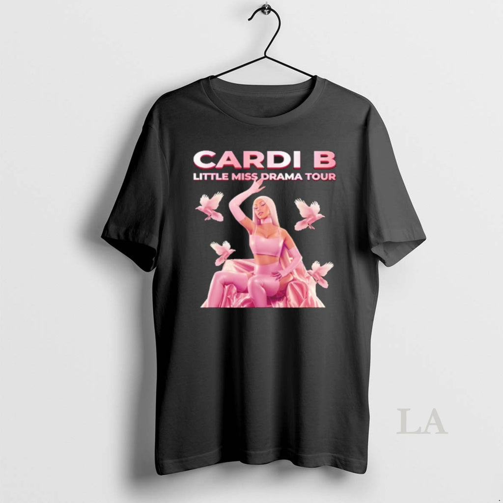 Original Cardi B Little Miss Drama Tour T-Shirts, Hoodie, Sweatshirt | AU01DripNestTees.com