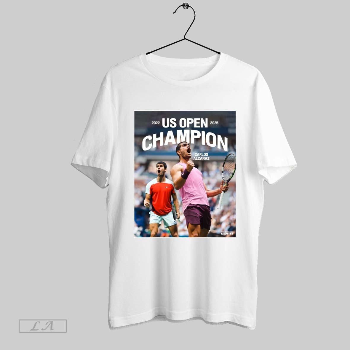 Original Carlos Alcaraz Dominant Tournament Us Open Champions 2022 2025
