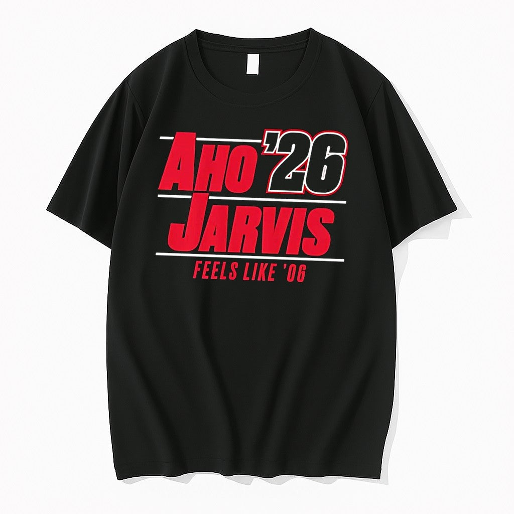 Original Carolina Hurricanes Aho 26 Jarvis Feels Like 06 Black Tshirts Jpg