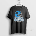 Original Carolina Panthers 2025 Nfc South Champions Helmet T-Shirts, Hoodie, Sweatshirt | AU01DripNestTees.com