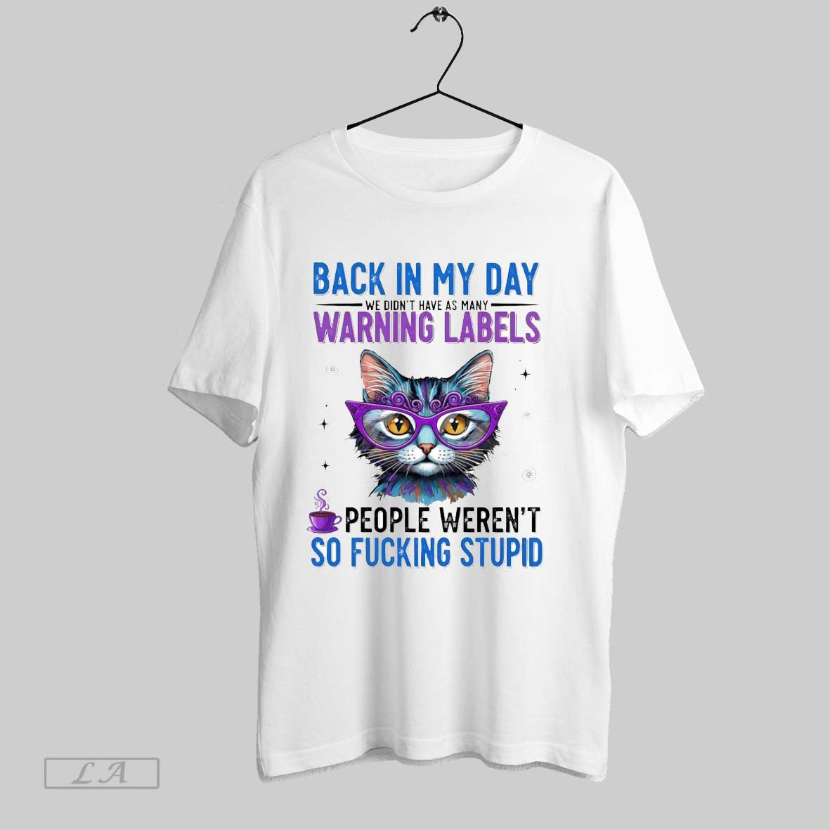 Original Cat Back In My Day We Didnt Have As Many Warning Labels Werent So