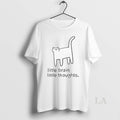 Original Cats Little Brain Little Thoughts Graphic T-Shirts, Hoodie, Sweatshirt | AU01DripNestTees.com
