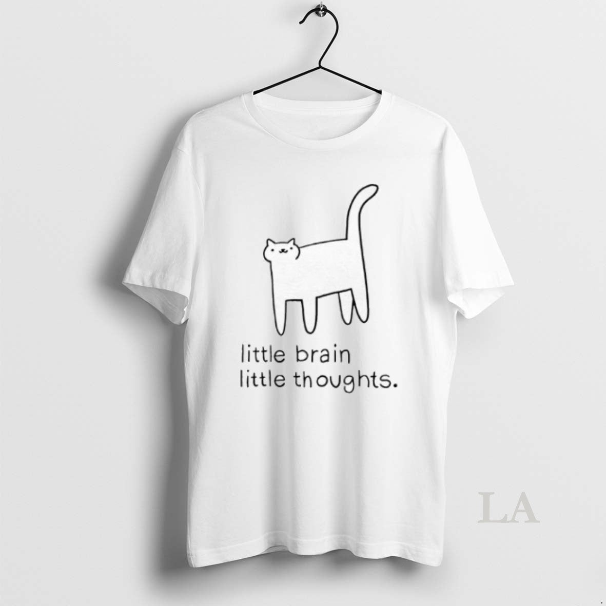 Original Cats Little Brain Little Thoughts Graphic T-Shirts, Hoodie, Sweatshirt | AU01DripNestTees.com