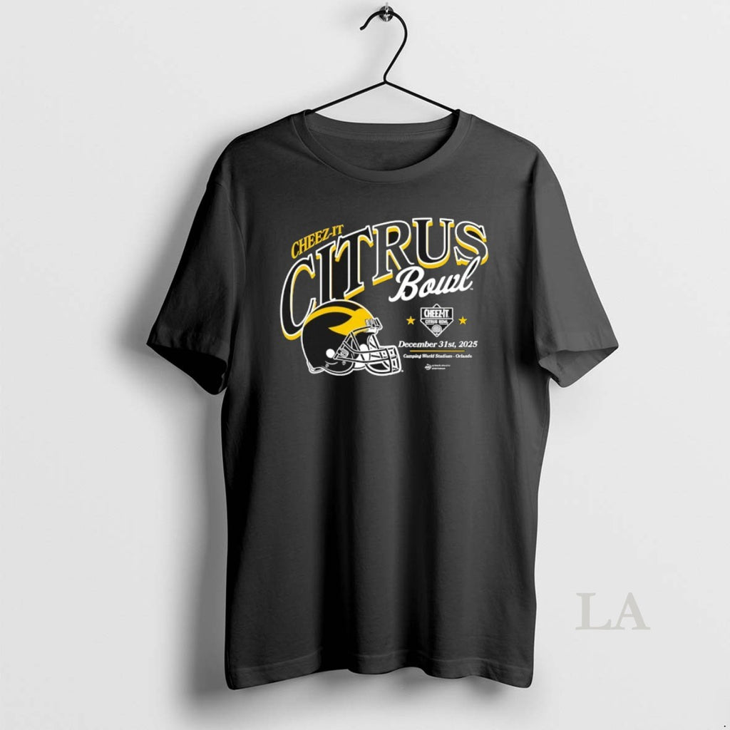 Original Cheez It Citrus Bowl 2025 Michigan Wolverines Football Helmet T-Shirts, Hoodie, Sweatshirt | AU01DripNestTees.com