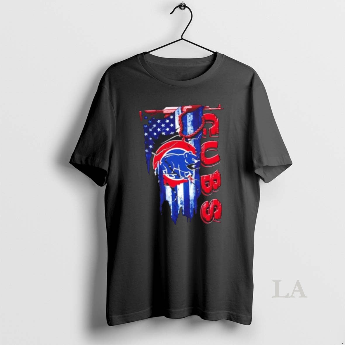 Original Chicago Cubs Baseball Battle Shattered Usa Flag Rip Design T-Shirts, Hoodie, Sweatshirt | AU01DripNestTees.com