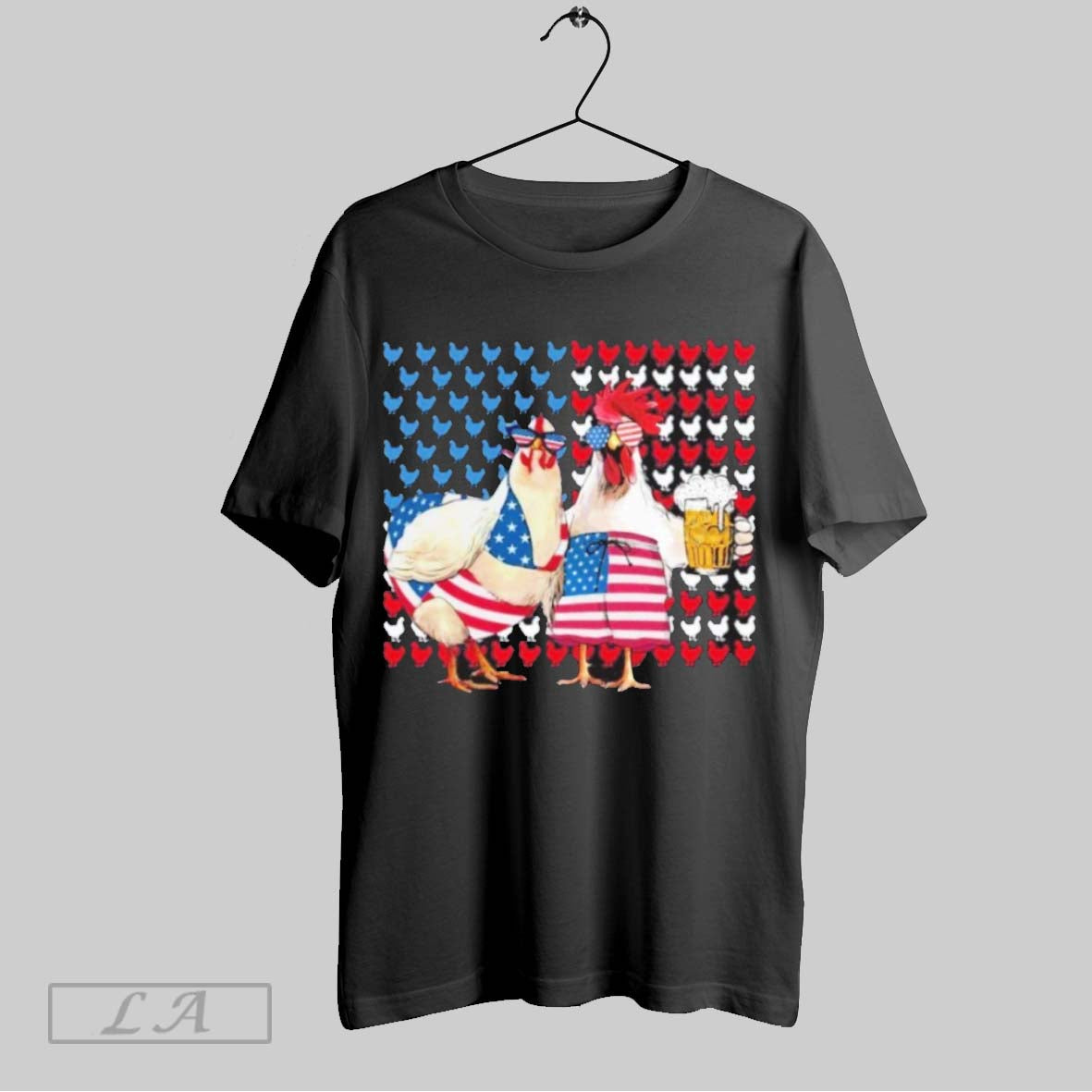 Original Chicken Beer Lover Cool American Drinking