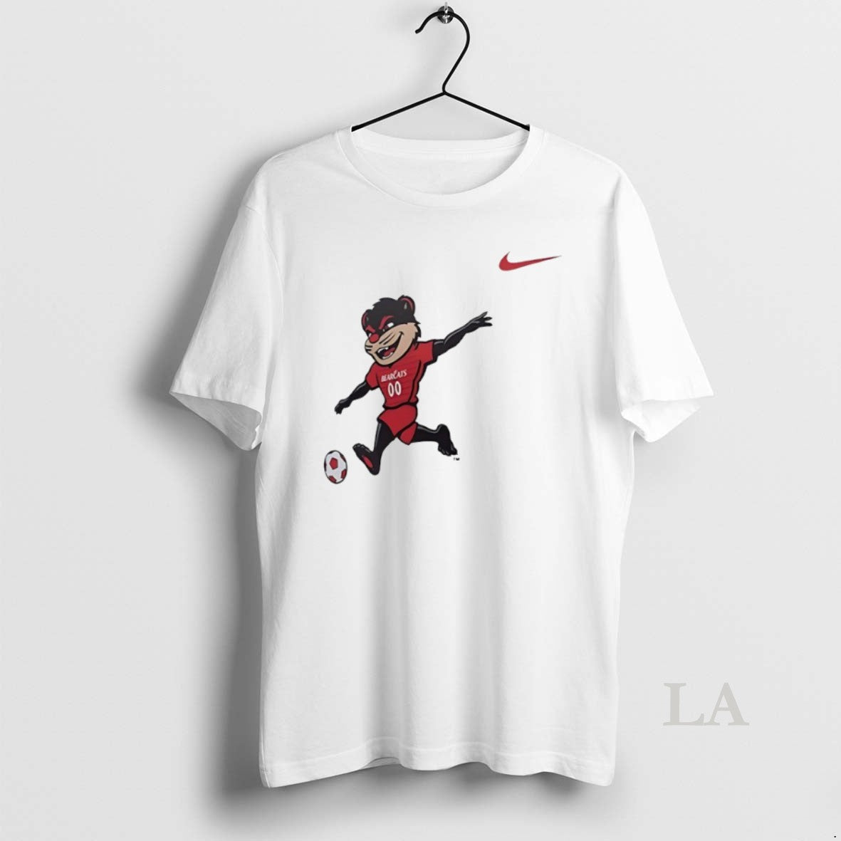 Original Cincinnati Bearcats Mascot Playing Soccer Circle T-Shirts, Hoodie, Sweatshirt | AU01DripNestTees.com