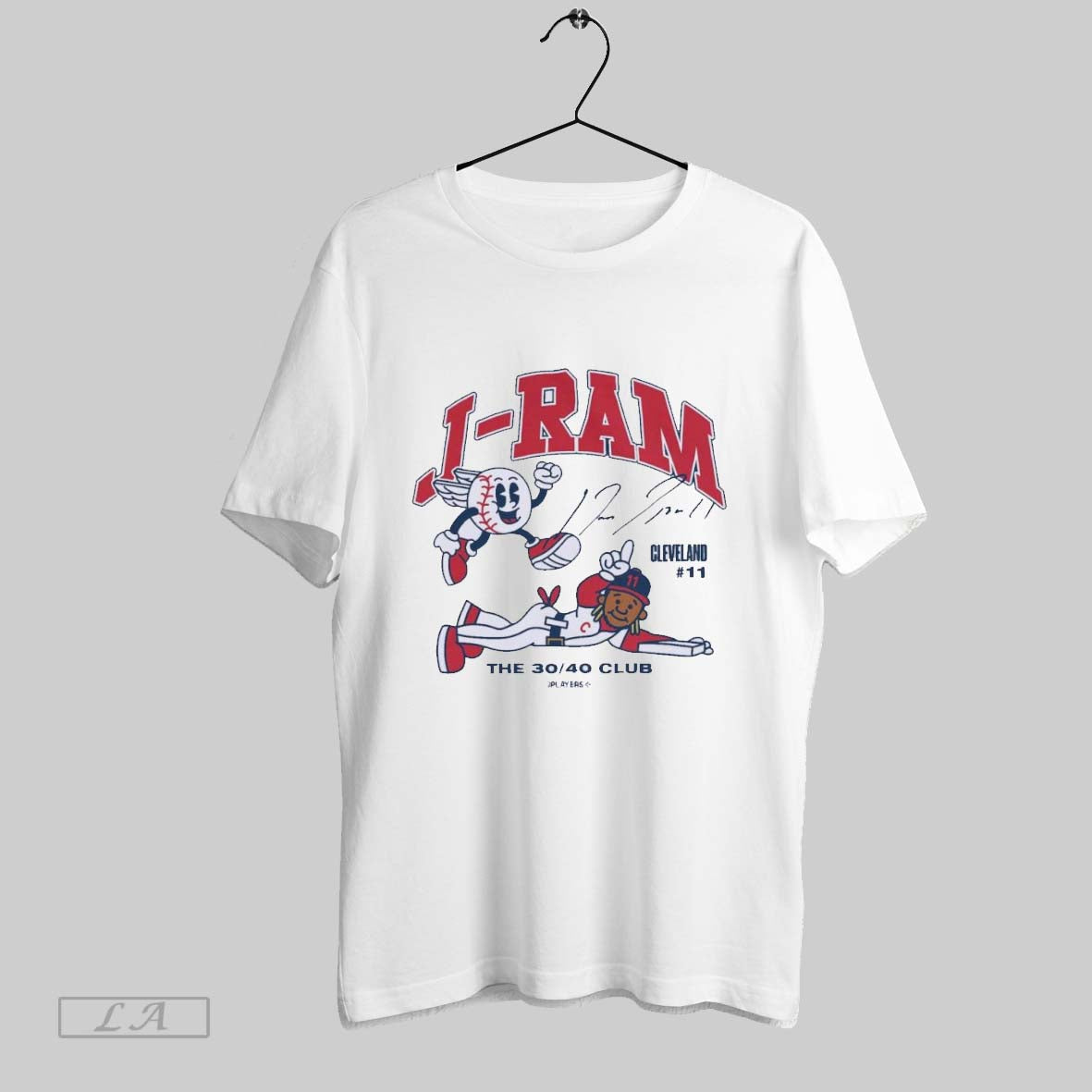 Original Cleveland Jose Ramirez J Ram Summer Cartoon