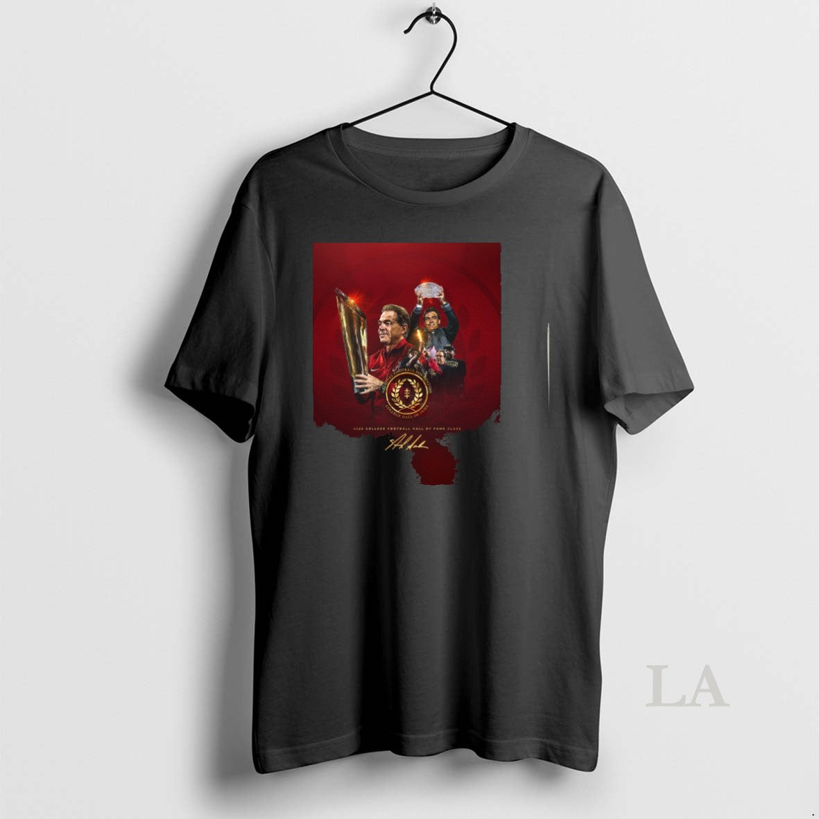 Original Coach Nick Saban 2025 College Football Hall Of Fame Signature T-Shirts, Hoodie, Sweatshirt | AU01DripNestTees.com