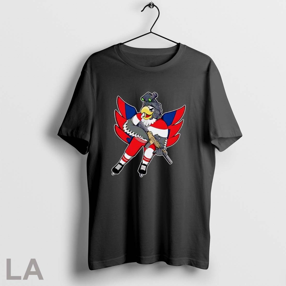 Original Columbus Blue Jackets Eagle Military Rifle Night Vision