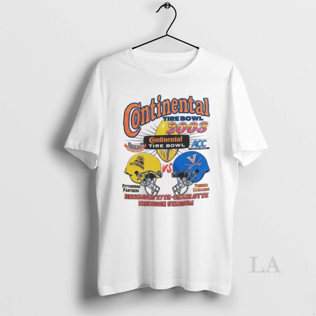 Original Continental Tire Bowl 2003 Pittsburgh Panthers Vs Virginia Cavaliers December 27th Charlotte Ericsson Stadium...