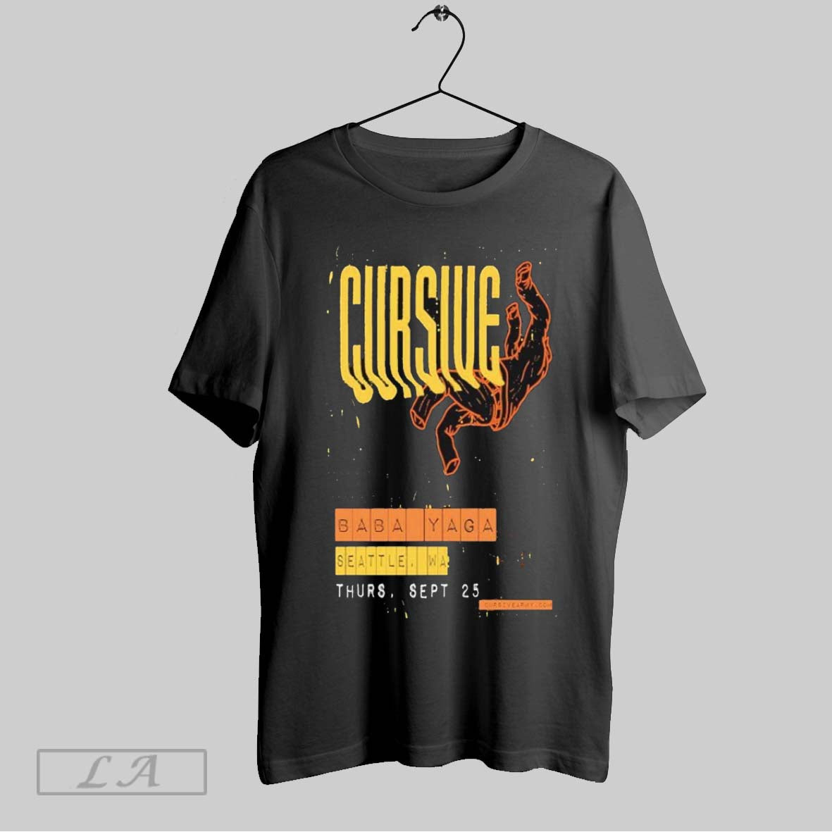 Original Cursive Seattle Show At Baba Yaga On September 25