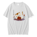 Original Cute Cat Playing With Yarn Ball Kitten Japanese Art Tshirts Jpg