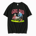 Original Dadlads Tea Time Girl Dad Black Tshirts Jpg
