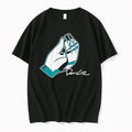 Original Dan Lee Prayer Hands Philadelphia Eagles Black Tshirts Jpg