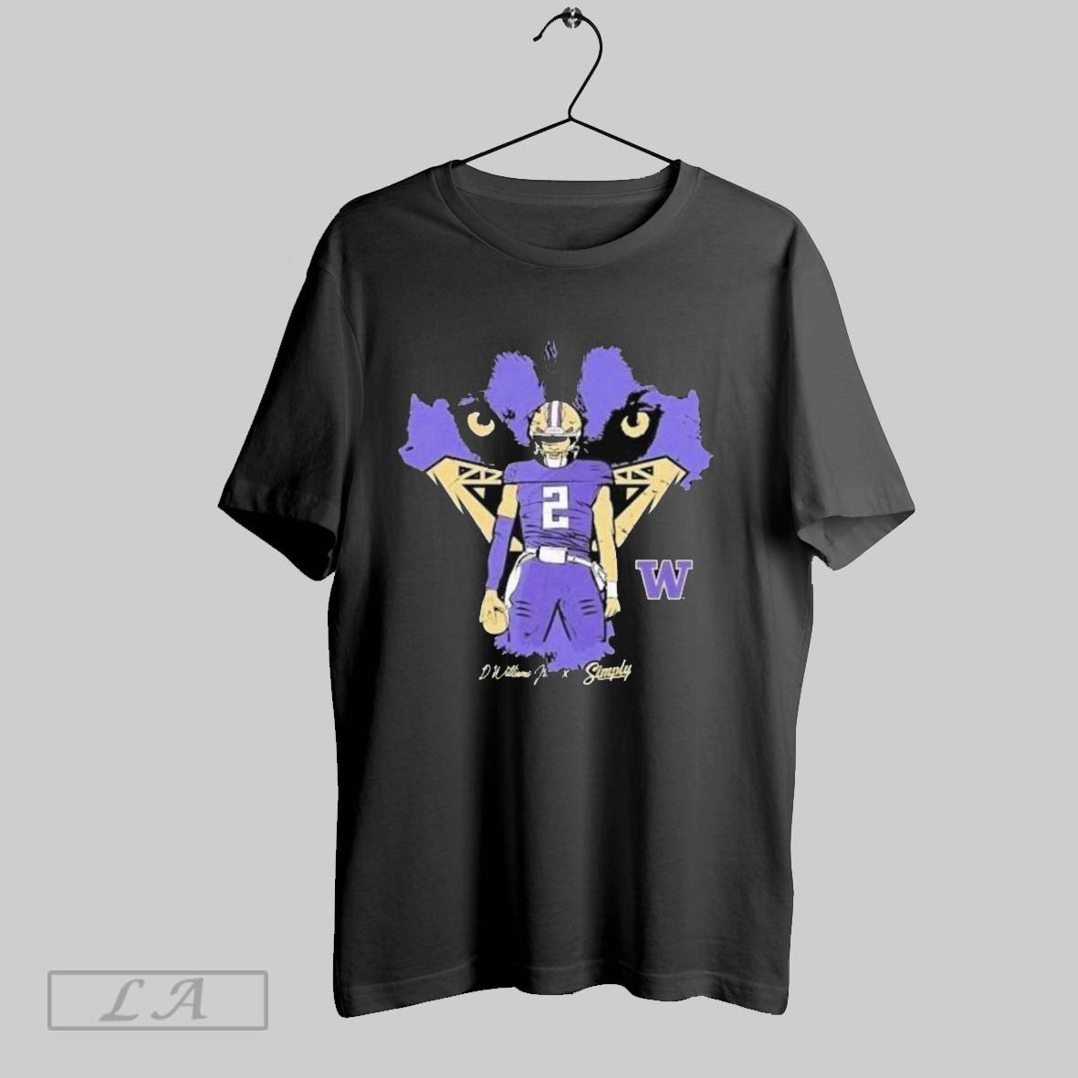Original Demond Williams Jr The Future Washington Huskies Long Sleve