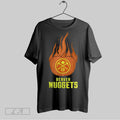 Original Denver Nuggets Flaming Pumpkin Halloween 2025