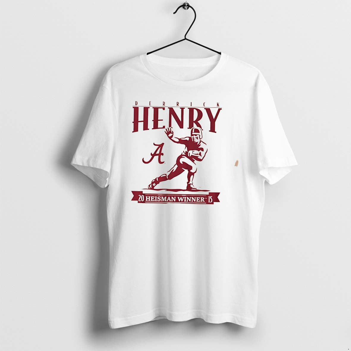 Original Derrick Henry Alabama Crimson Tide Heisman Winner Trophy Tee Tshirts