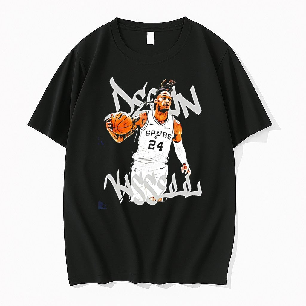 Original Devin Vassell San Antonio Spurs Basketball Playoffs Nba 2026 Vintage Tshirts