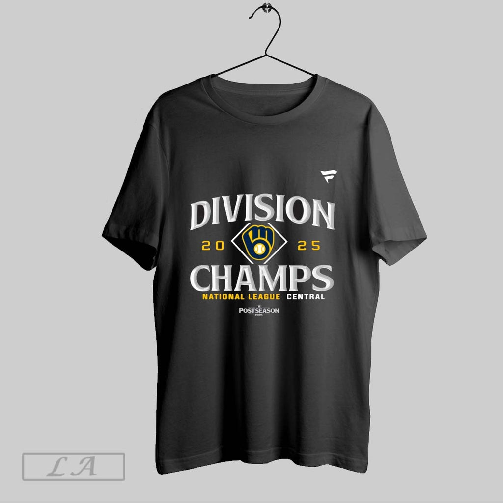 Original Division Champions 2025 Milwaukee Brewers Mlb Postseason