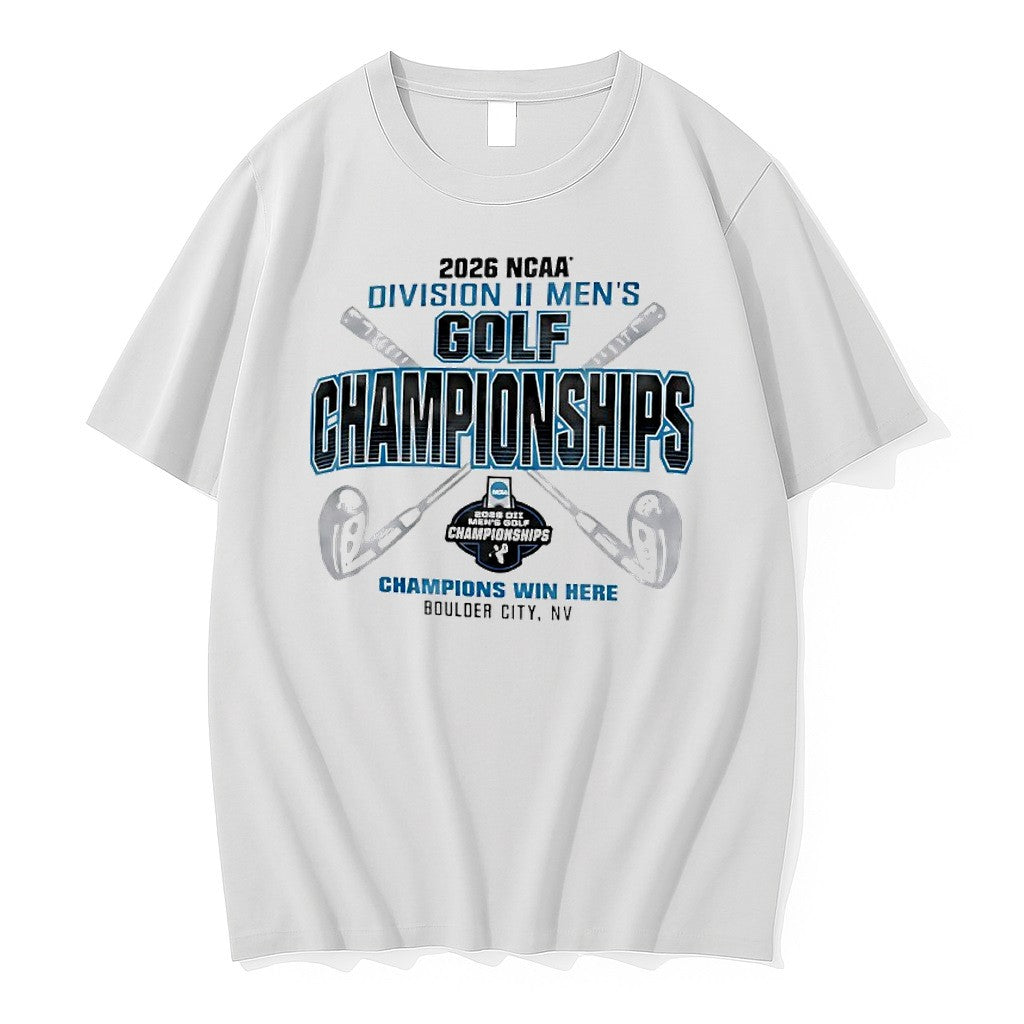Original Division Ii Mens Golf Championship 2026 Ncaa Champions Win Heere Tshirts