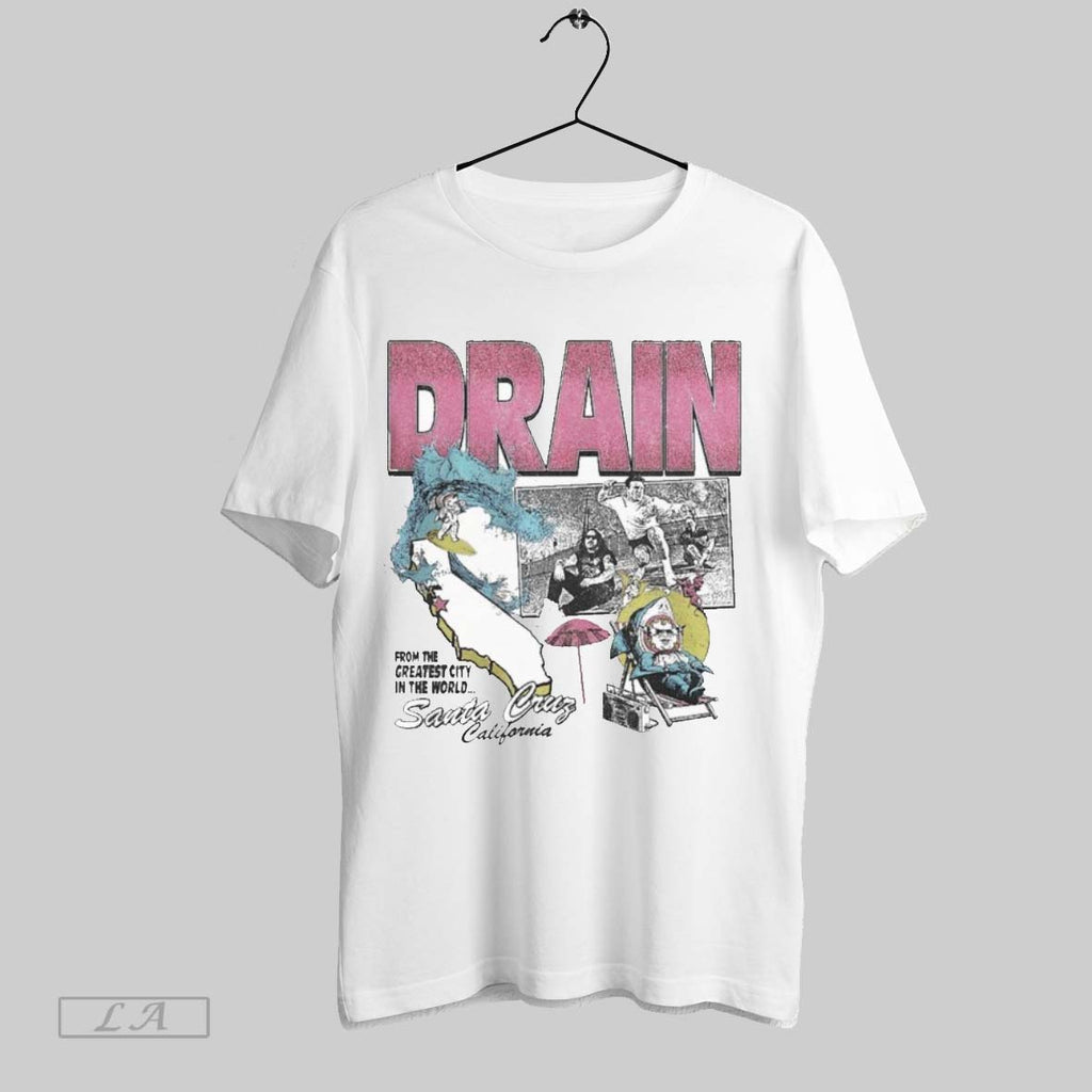 Original Drain From The Greatest City In The World Santa Cruz California 2025 Tour